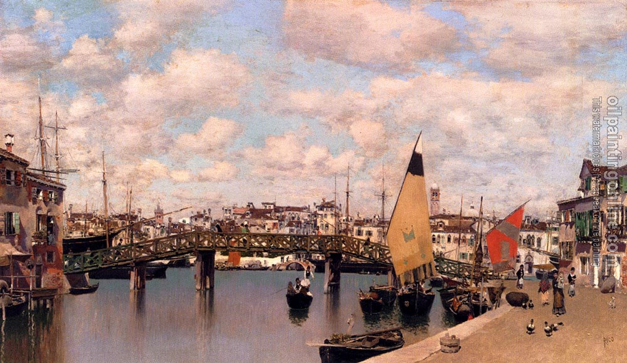 Martin Rico y Ortega - Le Pont Vert